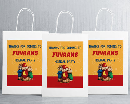 PSI Alvin And Chipmunks Theme Oversized Return Gift Bag
