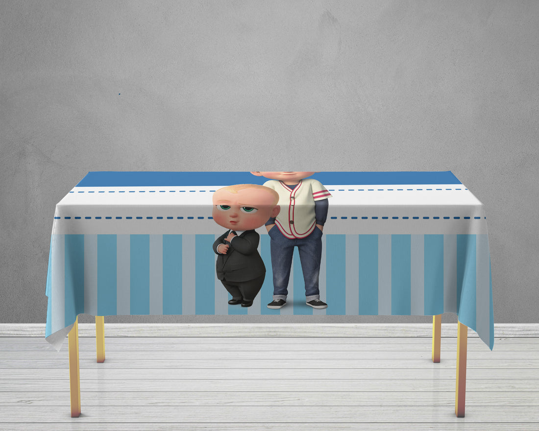 PSI Boss Baby Theme Cake Tablecover