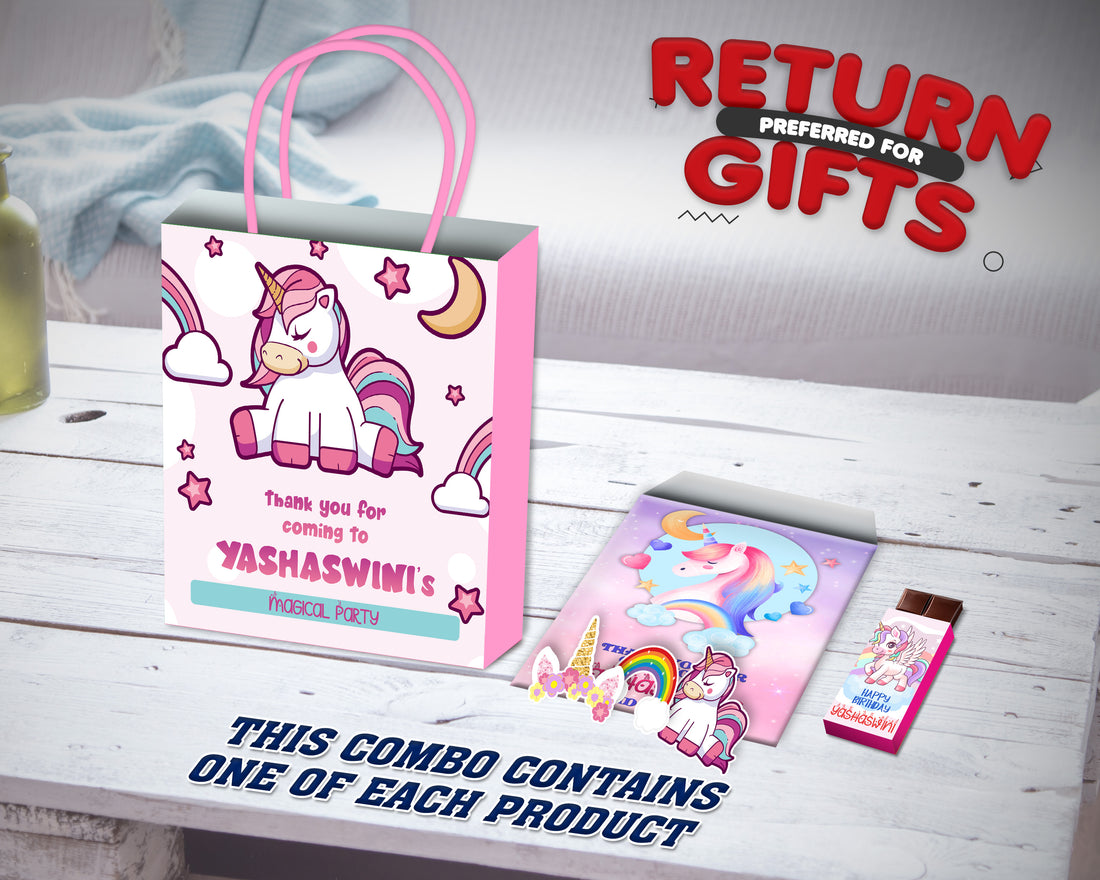 Unicorn Theme Return Gift Combo