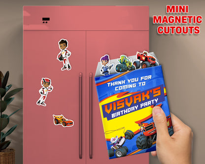 Blaze and the Monster theme Mini Magnetic Return Gift Pack