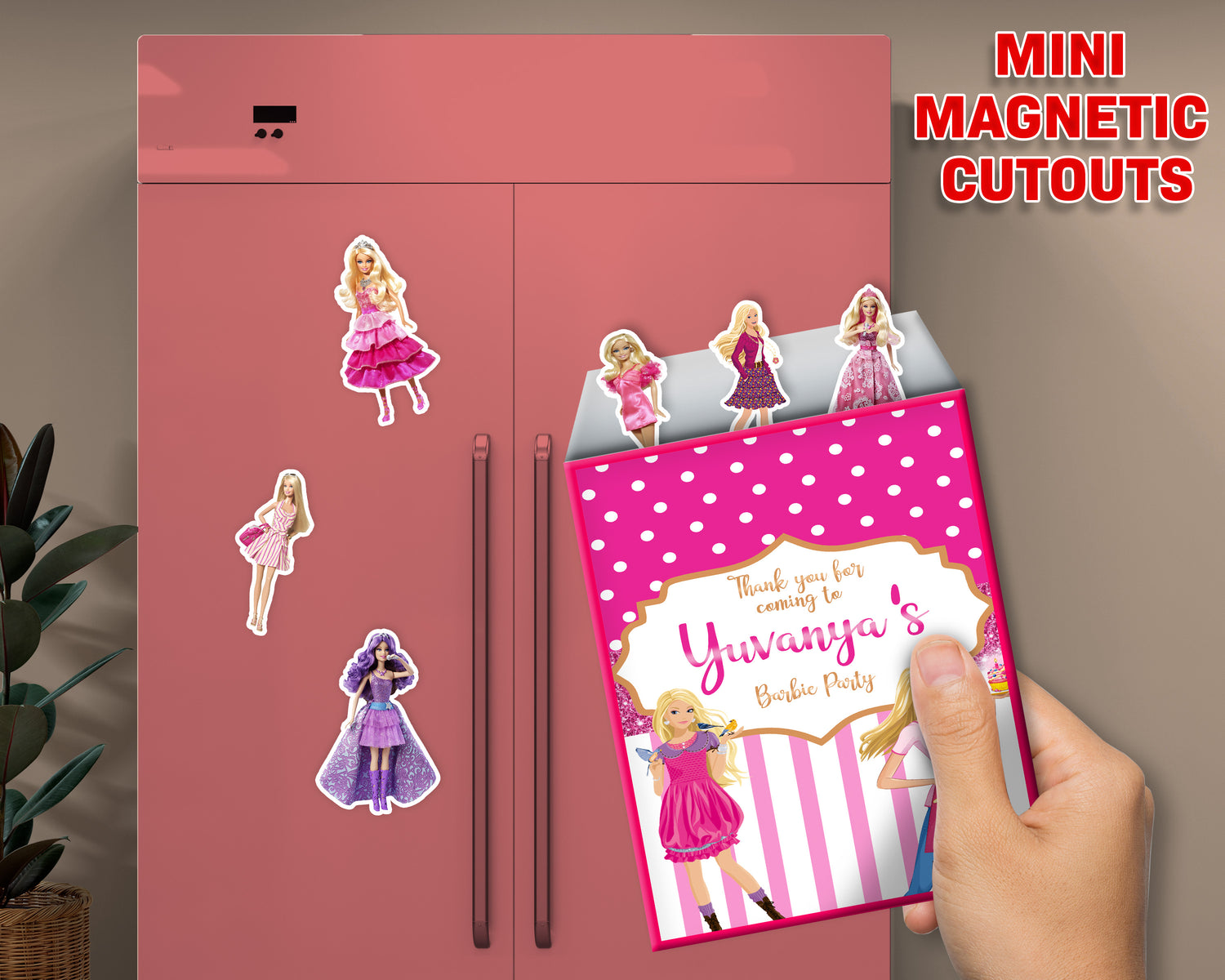PSI Barbie theme Mini Magnetic Return Gift Pack