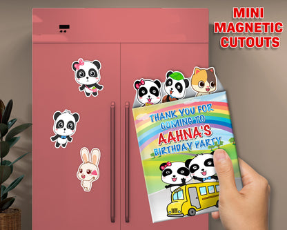 PSI baby Bus theme Mini Magnetic Return Gift Pack