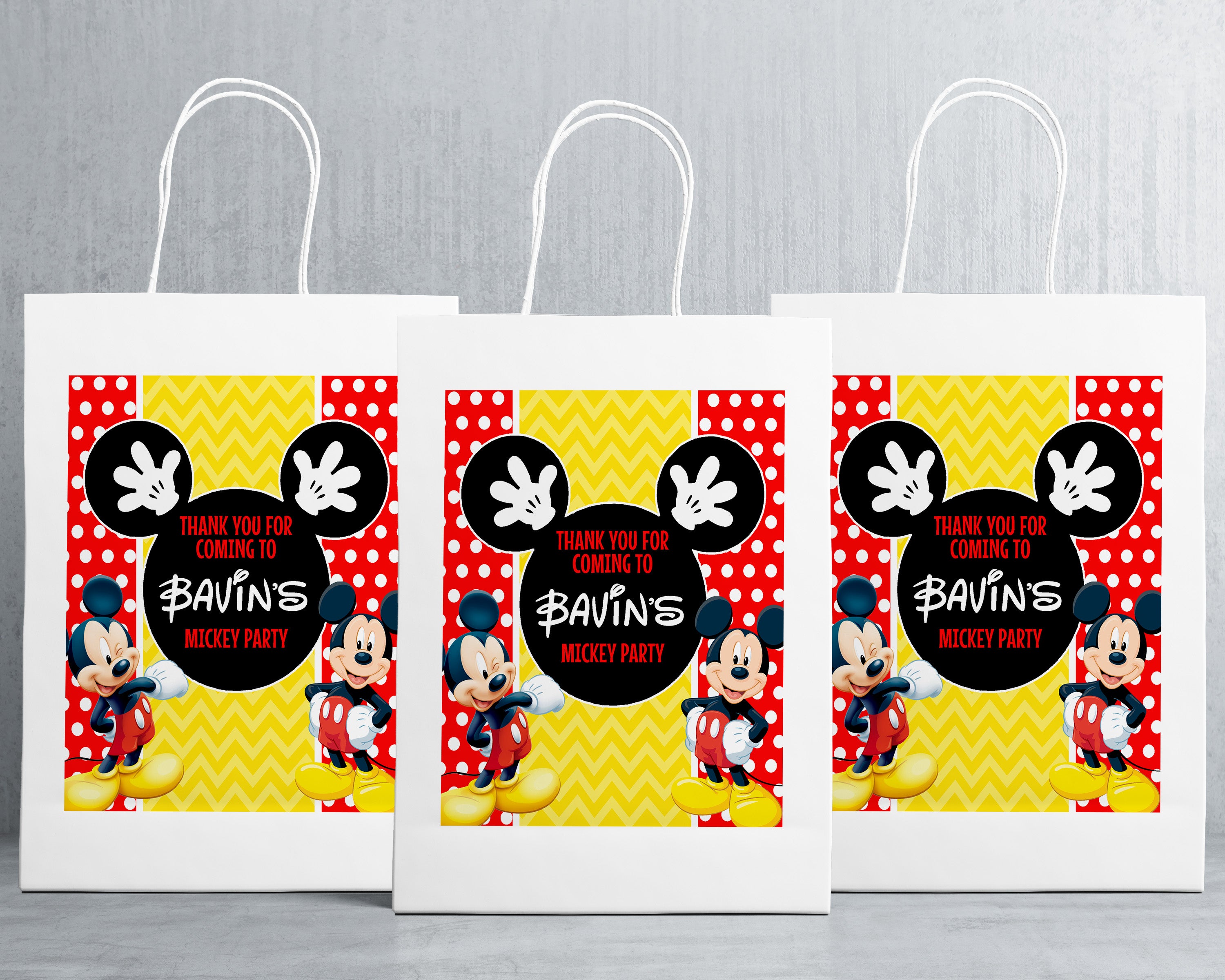 Mickey Mouse Theme Oversized Return Gift Bag - image 1 of 5 | Party Supplies India