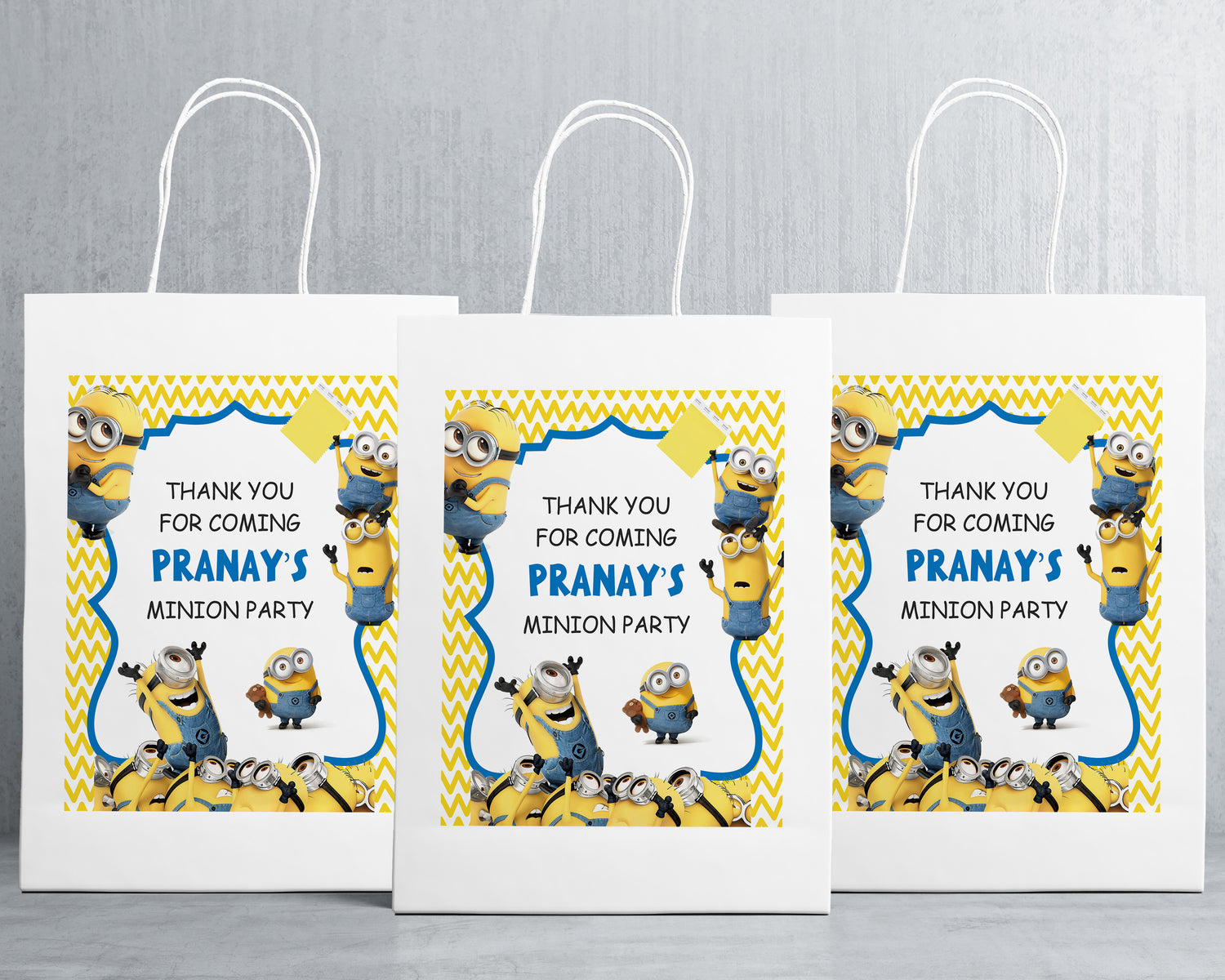 Minions Theme Oversized Return Gift Bag - image 1 of 5 | Party Supplies India