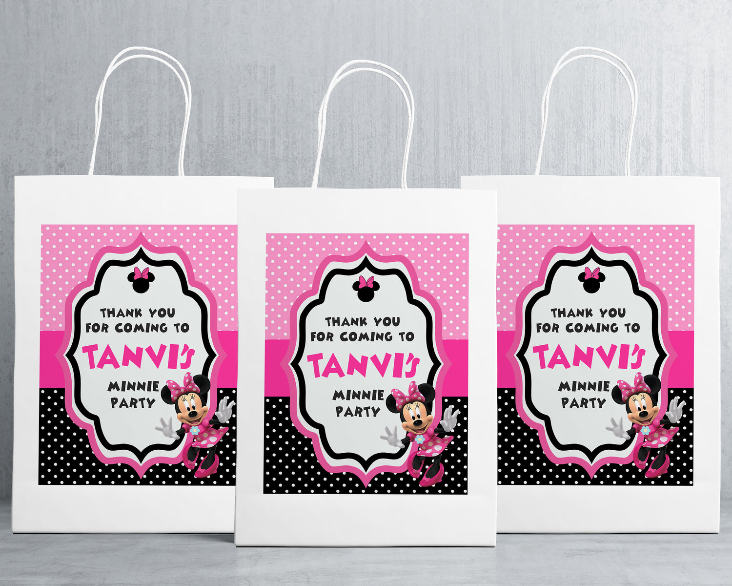Minnie Mouse Theme Oversized Return Gift Bag - image 1 of 5 | Party Supplies India