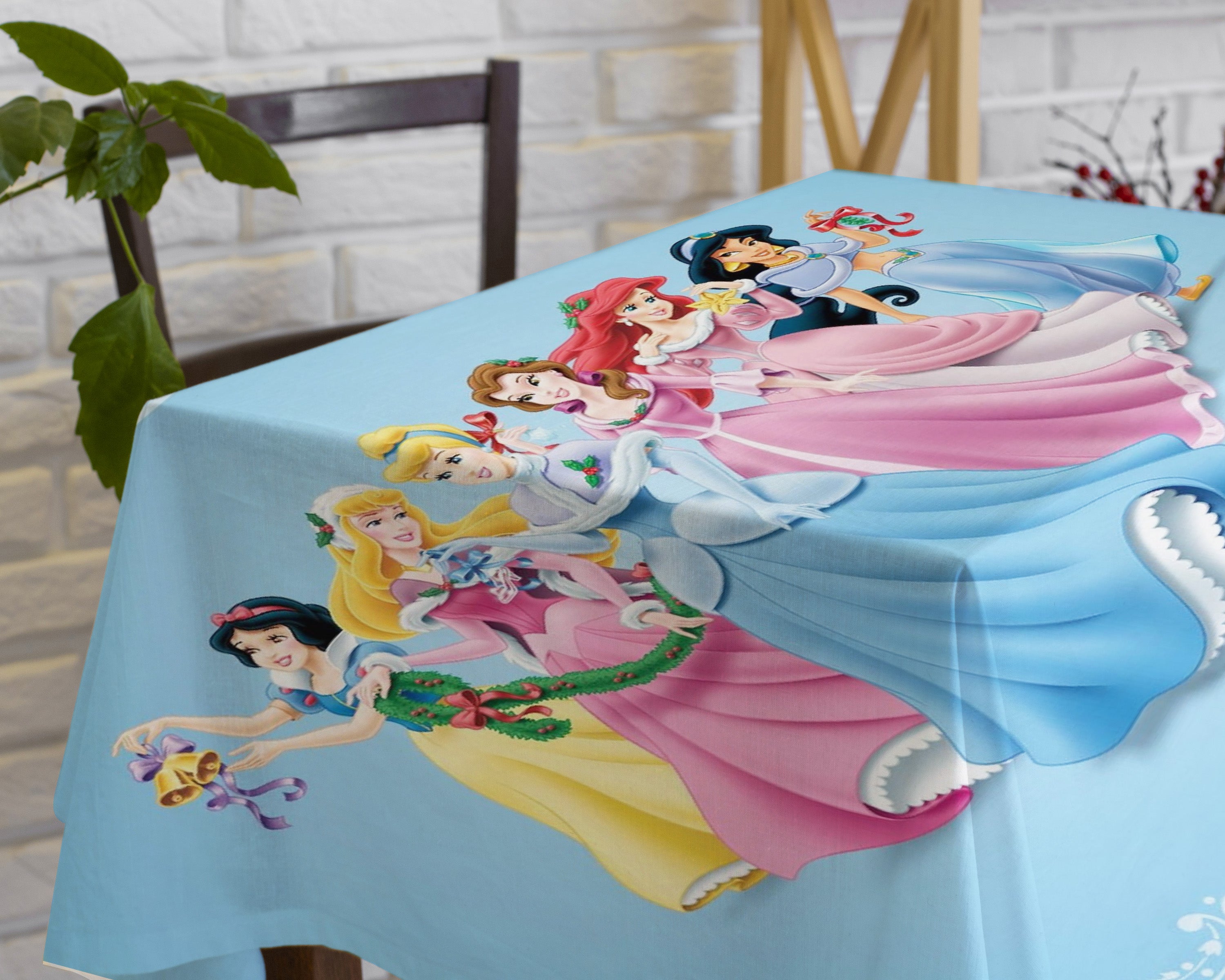 Princess Theme Cake Tablecover