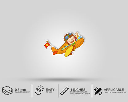 Aeroplane Theme Mini Magnetic Return Gift Pack