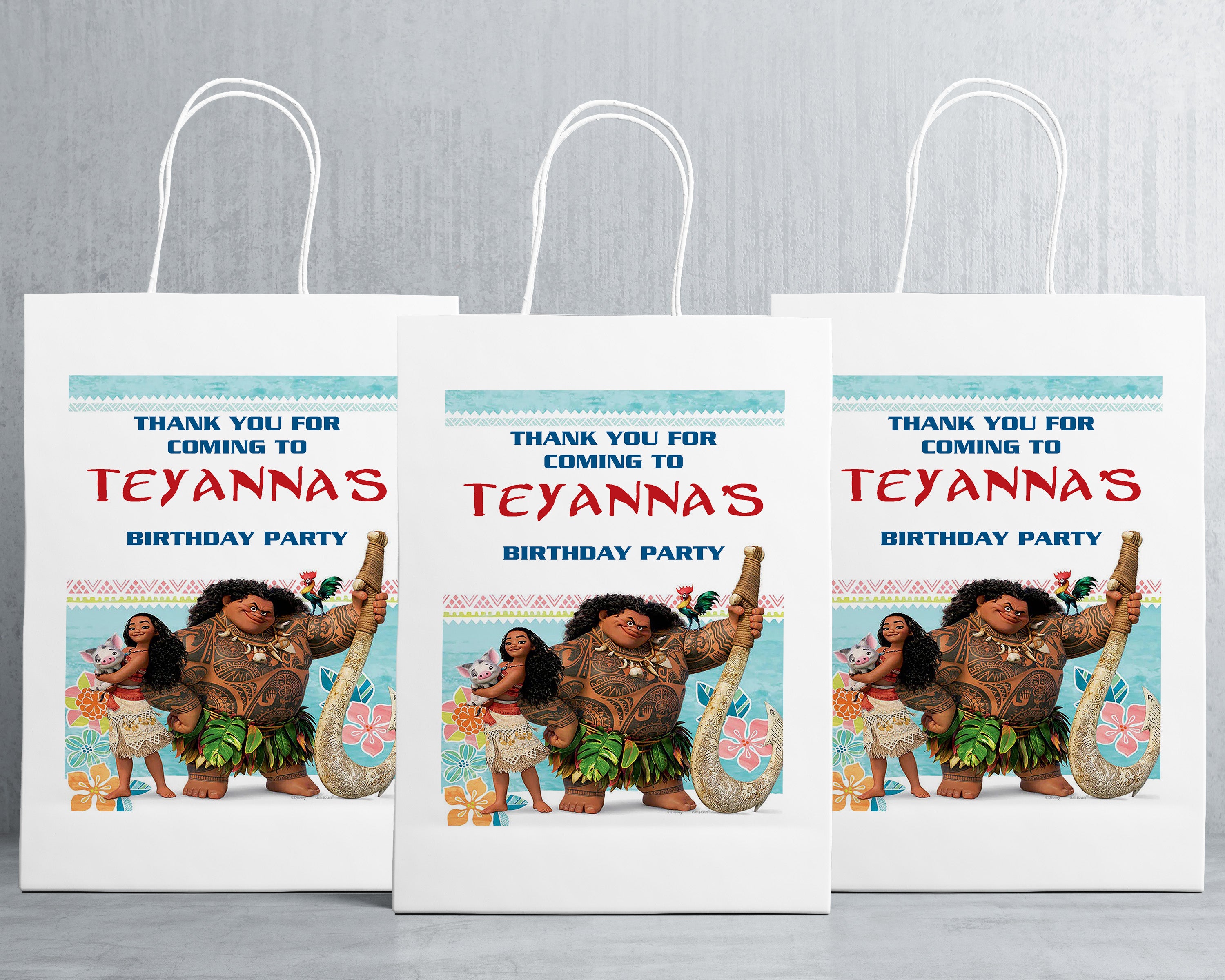 Moana Theme Oversized Return Gift Bag - image 1 of 5 | Party Supplies India