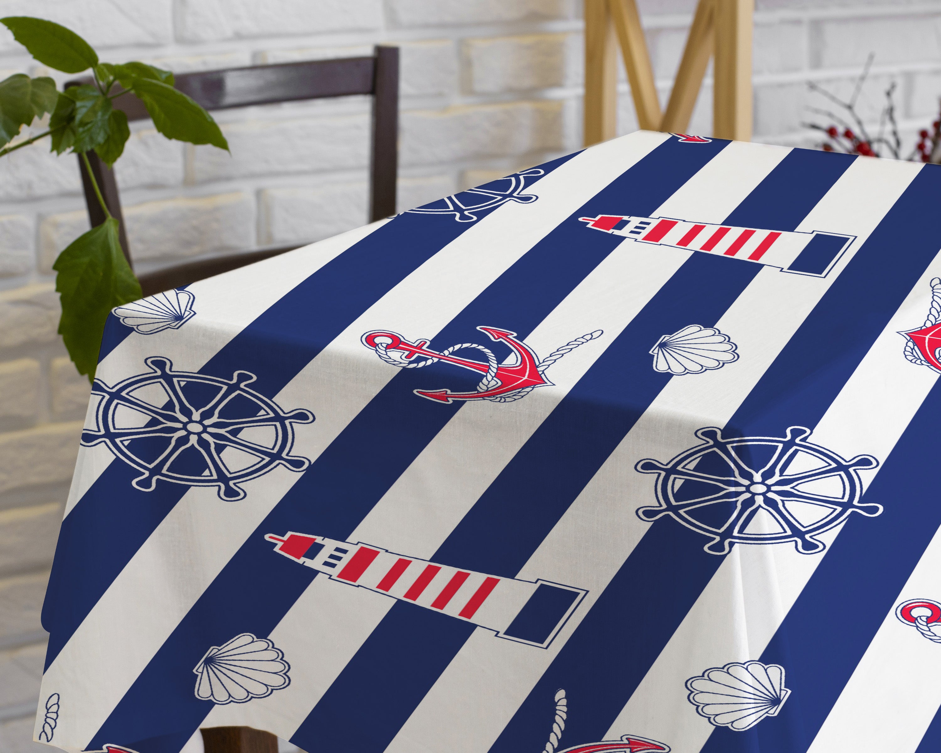 Sailor Theme Cake Tablecover