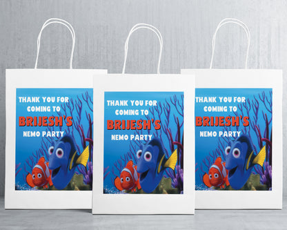Nemo and Dory Theme Oversized Return Gift Bag
