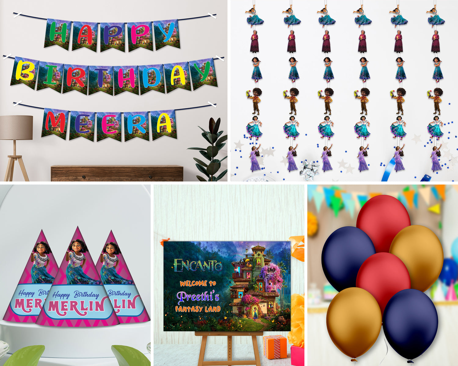 Encanto Theme Heritage Combo Kit - image 1 of 6 | Party Supplies India