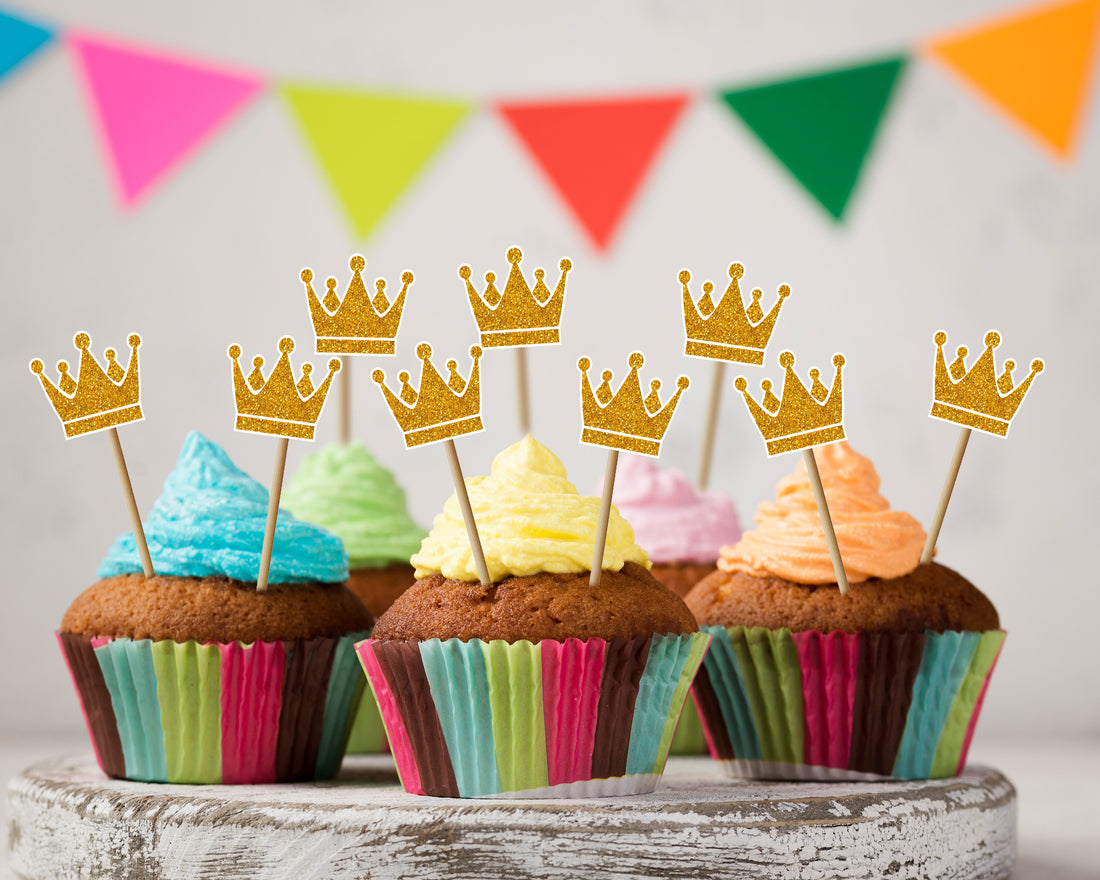 Princess Theme Customized Cup Cake Topper