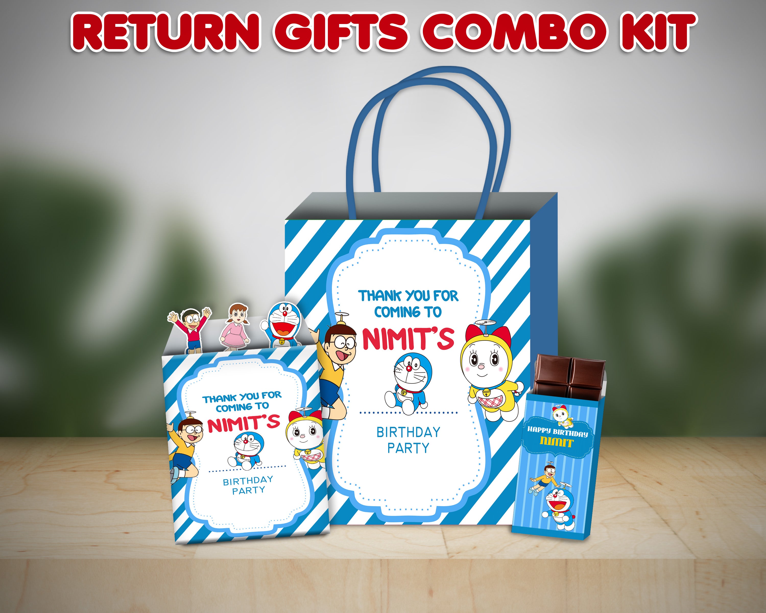 Doraemon Theme Return Gift Combo