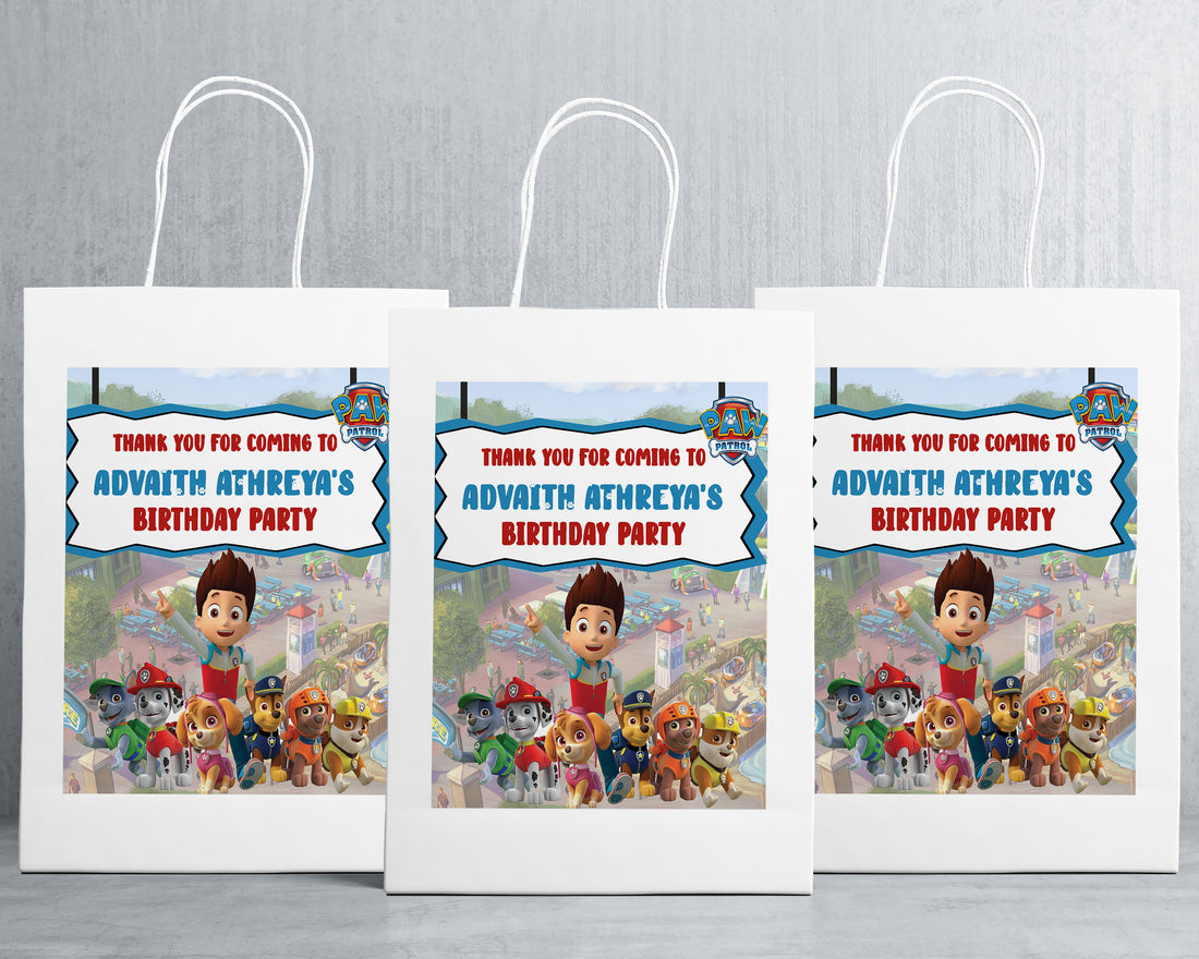 Paw Patrol Oversized Return Gift Bag