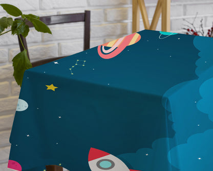 Space Theme Cake Tablecover