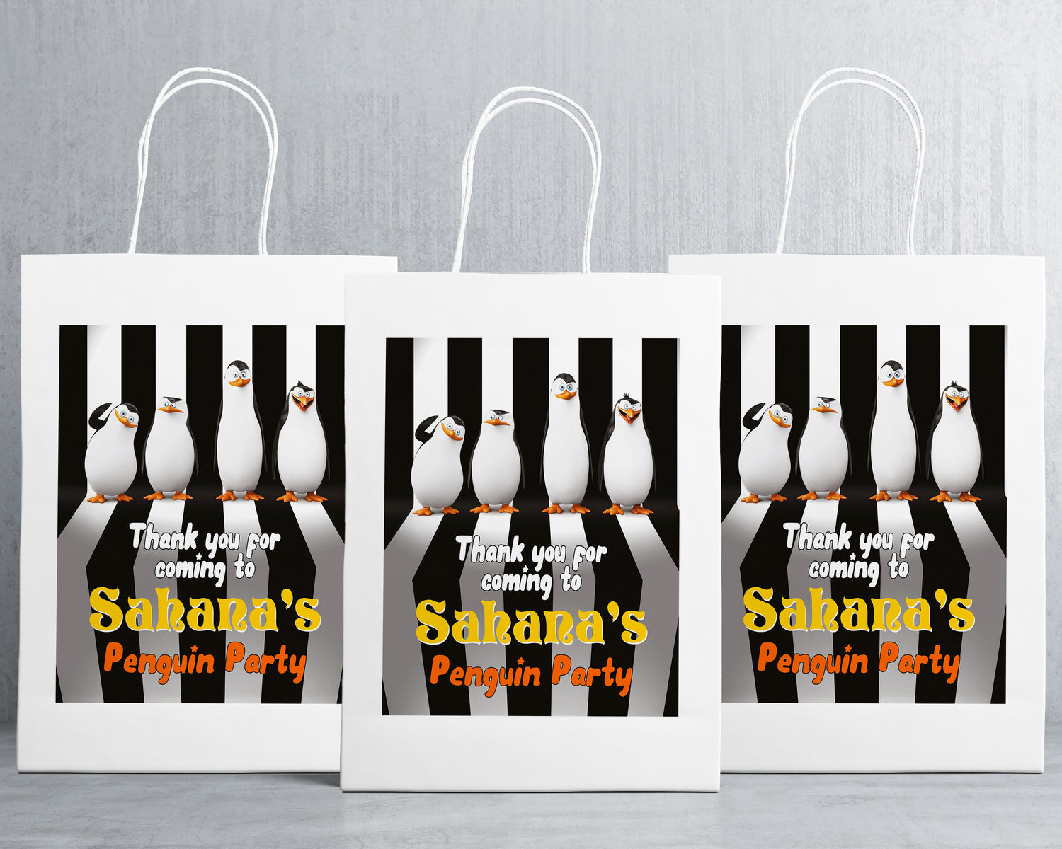 Penguin Theme Oversized Return Gift Bag - image 1 of 5 | Party Supplies India