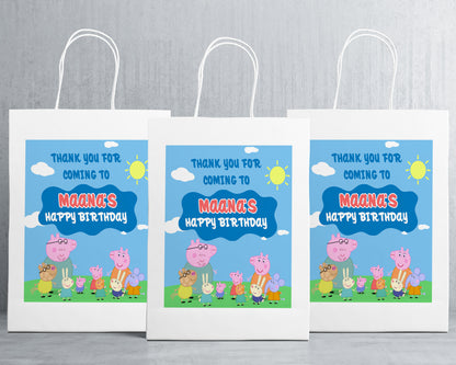 Peppa Pig Boy Theme Oversized Return Gift Bag