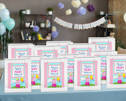 Peppa Pig Girl Oversized Return Gift Bag