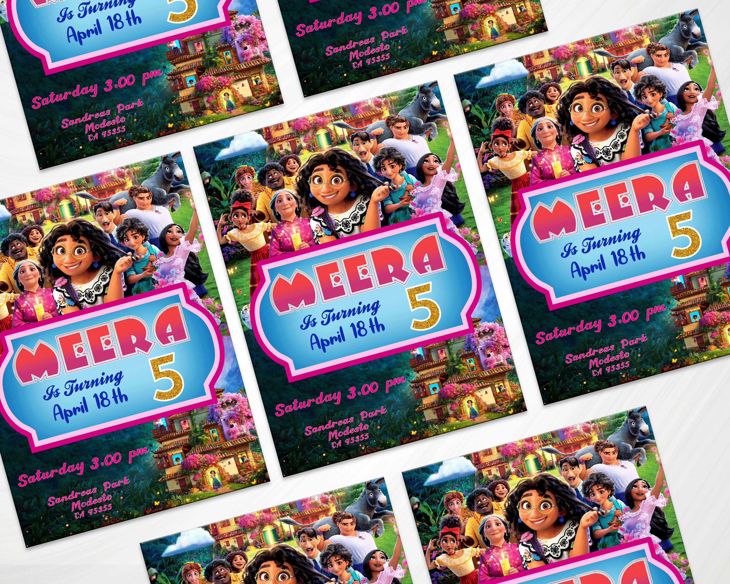 Encanto Theme Invite