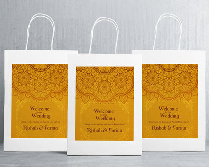 Wedding Theme Oversized Return Gift Bag