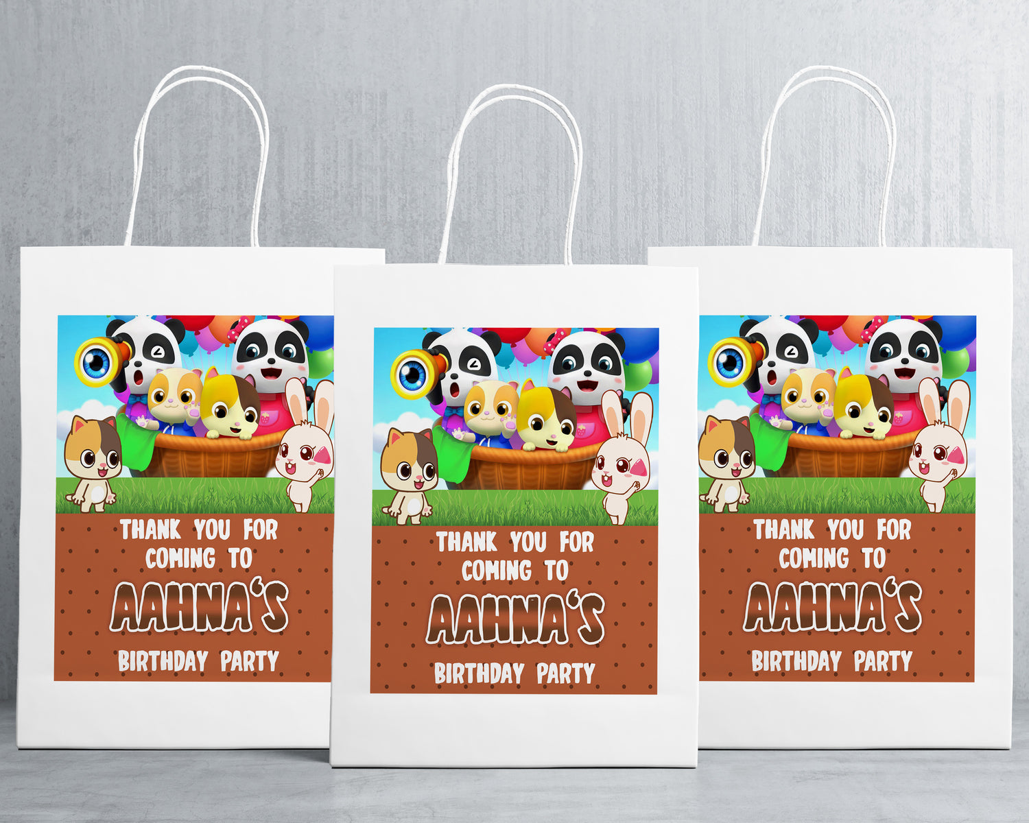Baby Bus Theme Oversized Return Gift Bag - image 1 of 5 | Party Supplies India