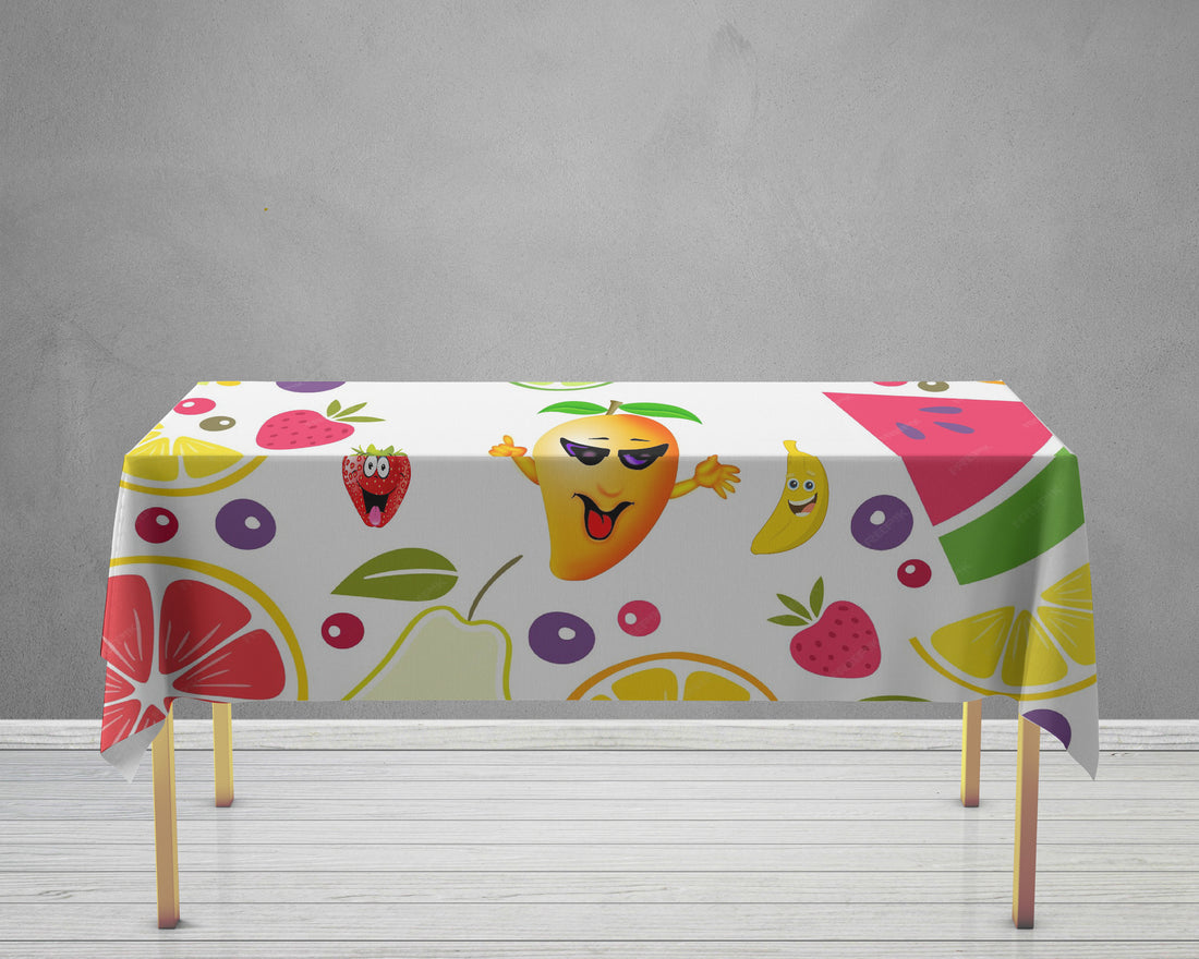 PSI Fruits Theme Cake Tablecover