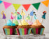 Princess Theme Cup Cake Topper - image 1 of 3 | Party Supplies India