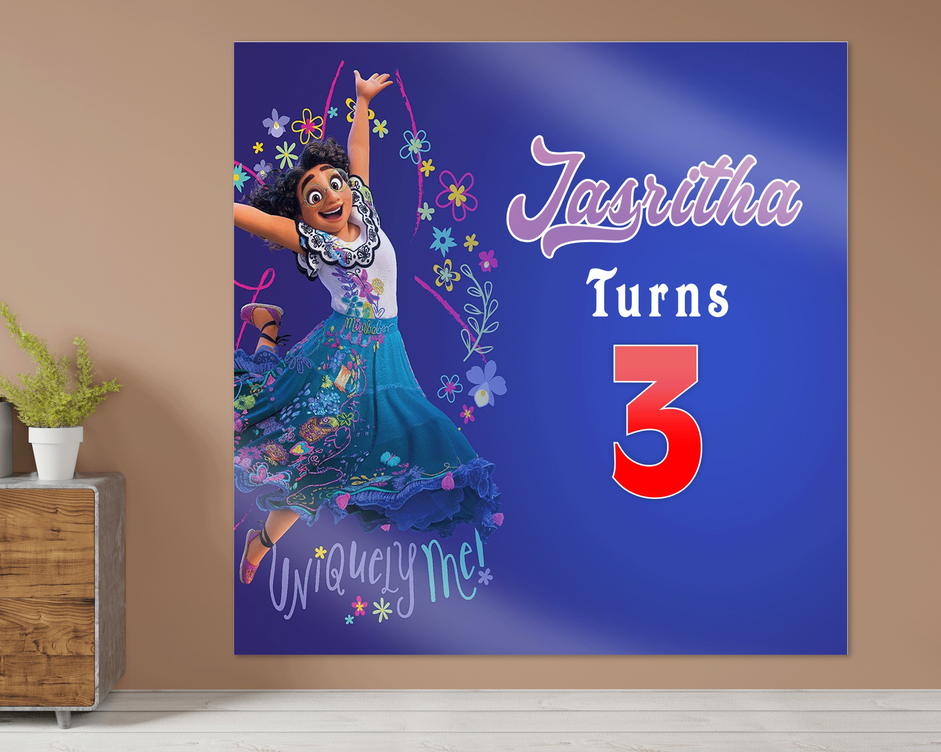 Encanto Theme Square Backdrop - image 3 of 4 | Party Supplies India