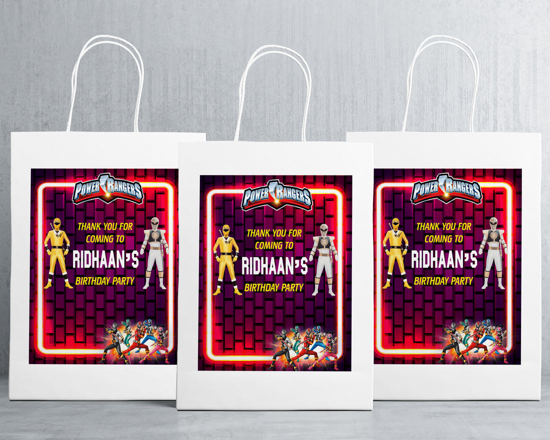 PSI Power Rangers Theme Oversized Return Gift Bag