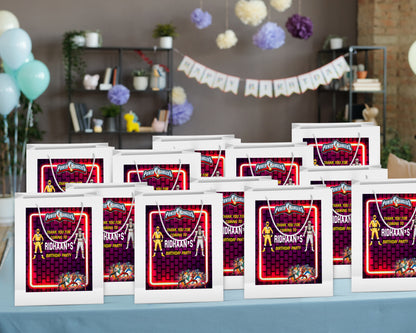 Power Rangers Theme Oversized Return Gift Bags - image 4 of 5 | Party Supplies India