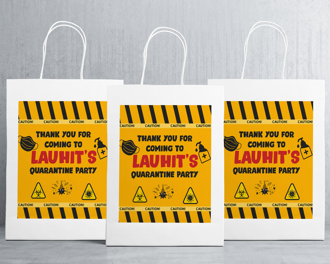 Quarantine Theme Oversized Return Gift Bag