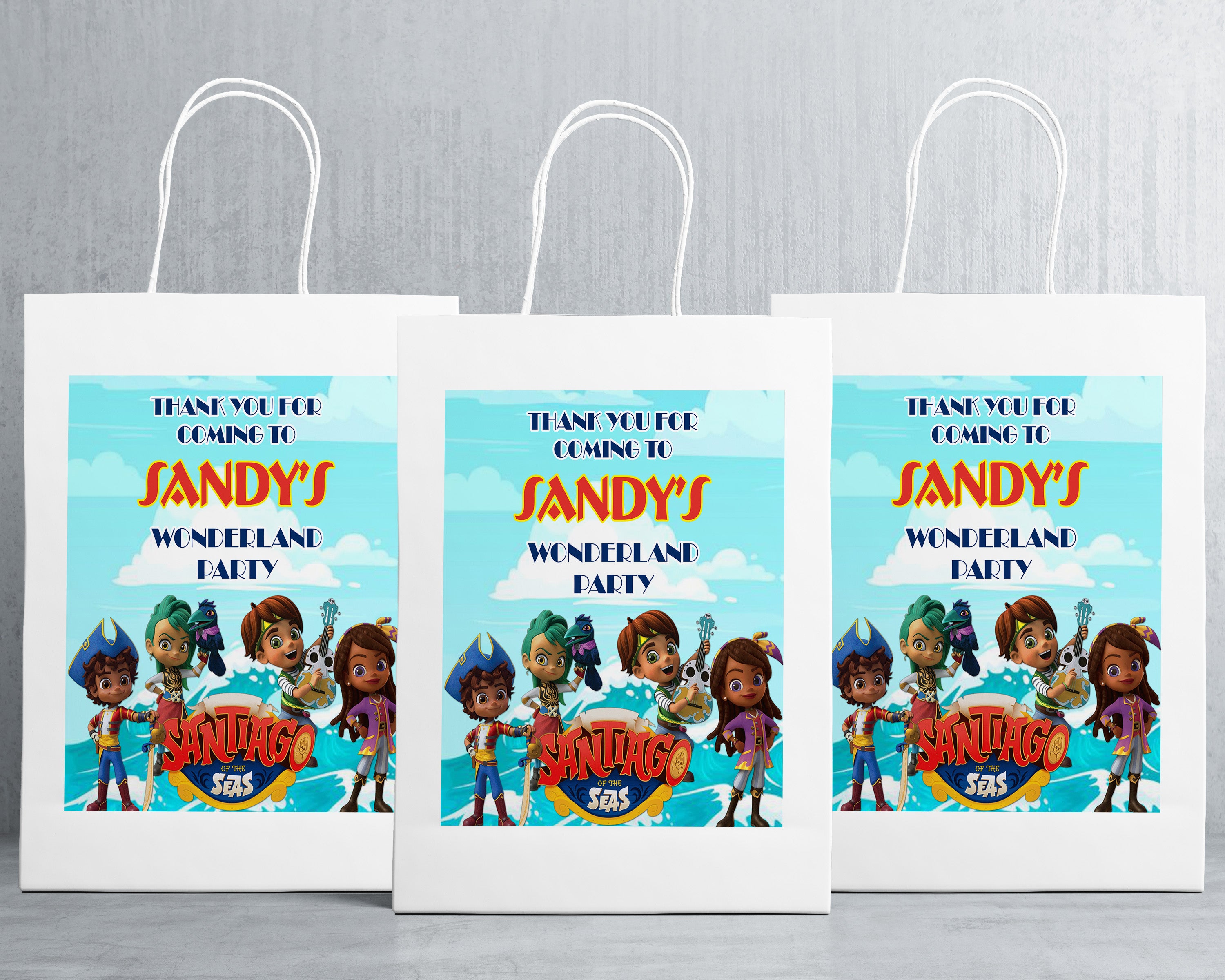 Santiago Theme Oversized Return Gift Bag - image 1 of 5 | Party Supplies India