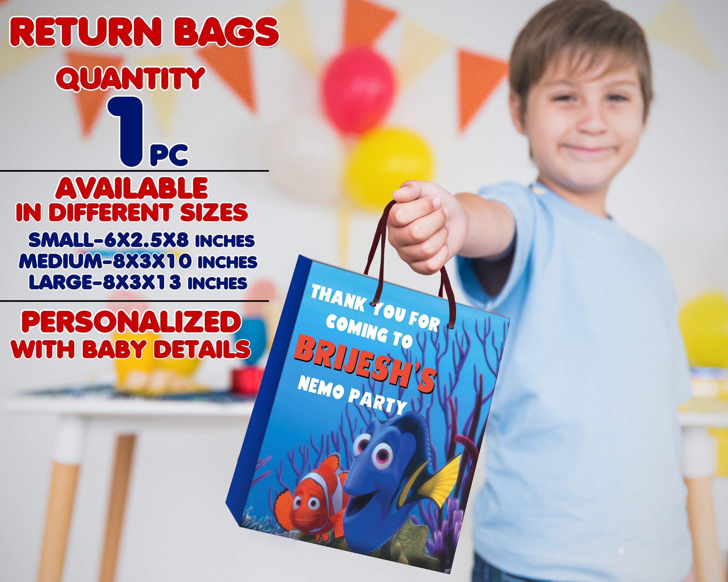 Nemo and Dory Theme Return Gift Combo