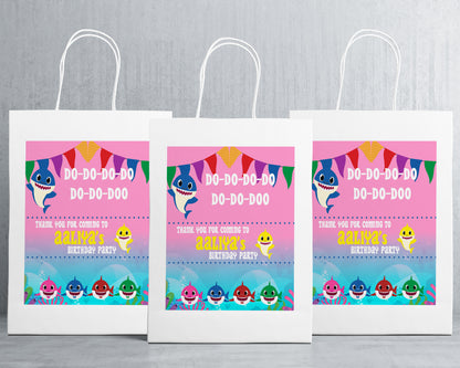 Shark Girl Theme Oversized Return Gift Bag - image 1 of 5 | Party Supplies India