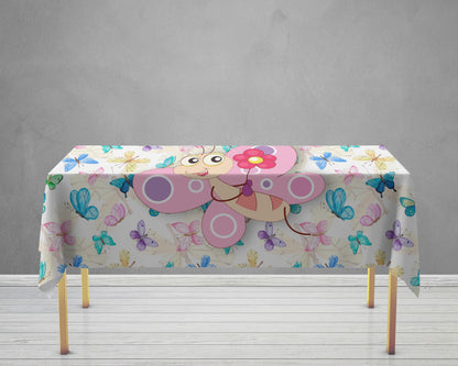 Butterfly Theme Cake Tablecover