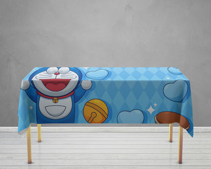 Doraemon Theme Cake Tablecover