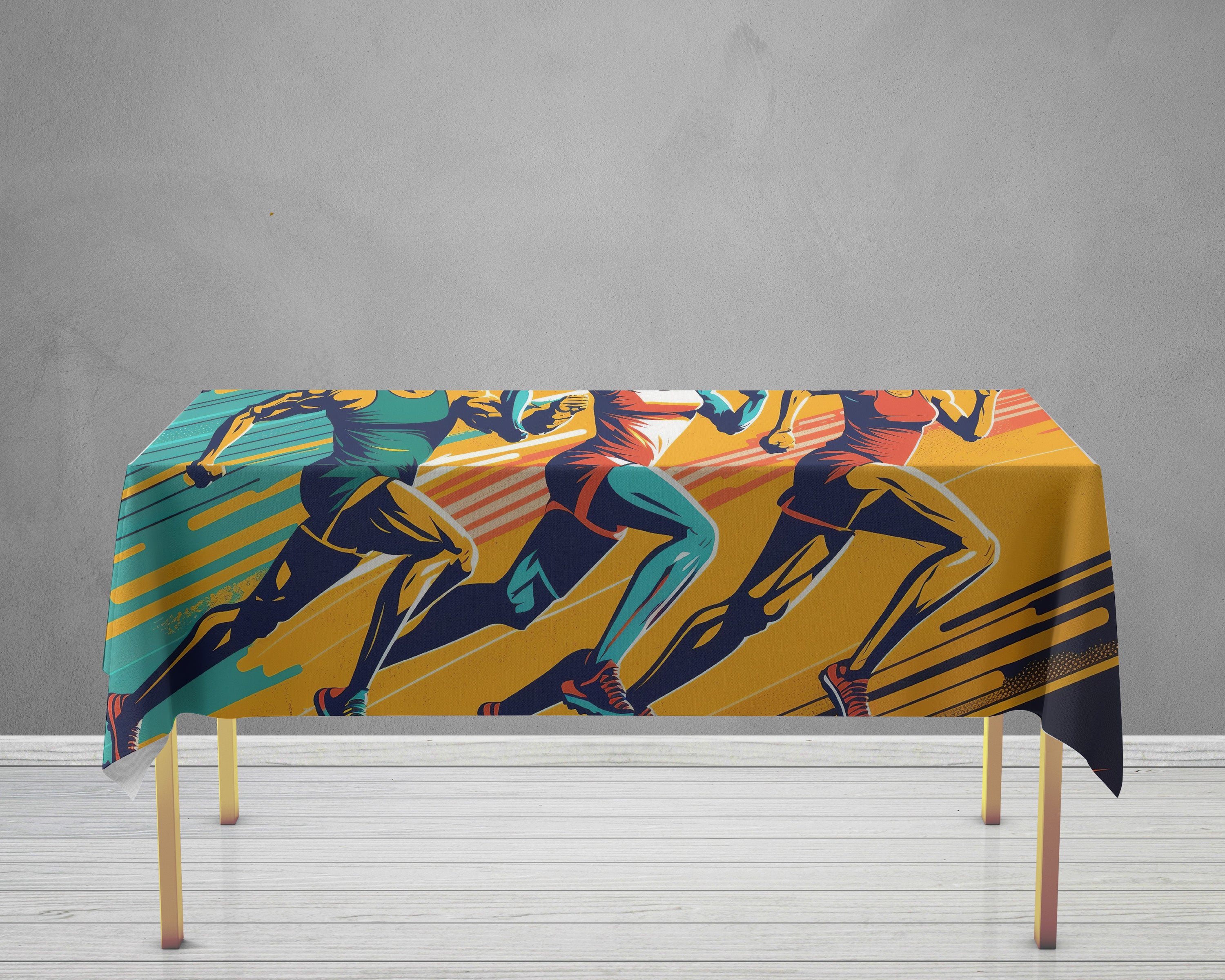 Marathon Premium Theme Cake Tablecover