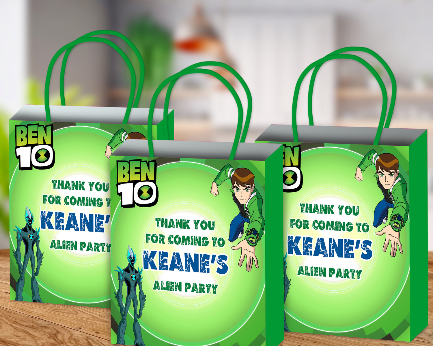 Ben 10 Theme Return Gift Bag