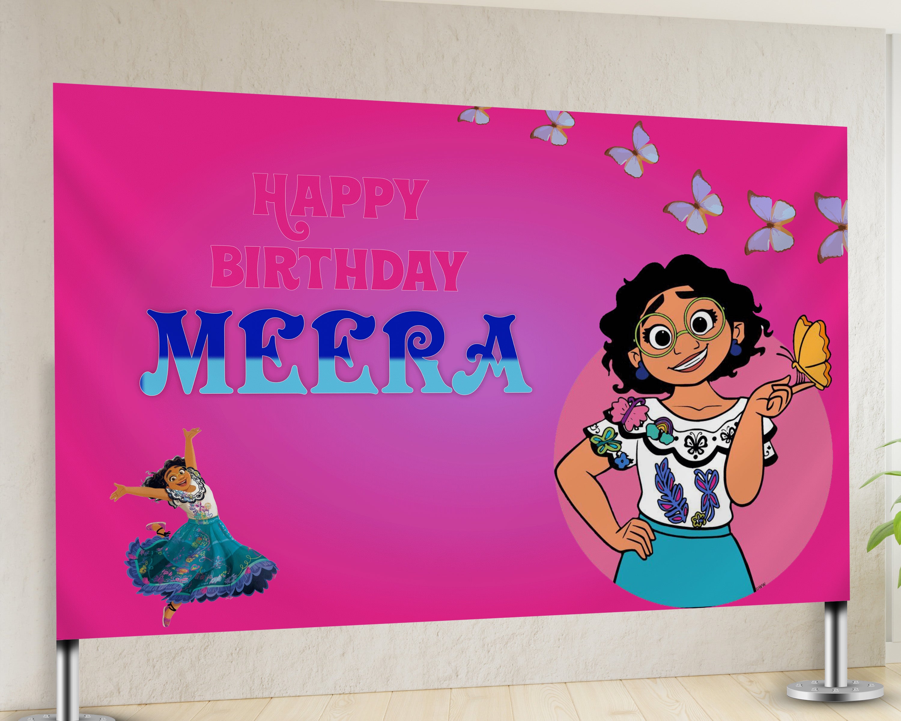 Encanto Theme Customized Backdrop