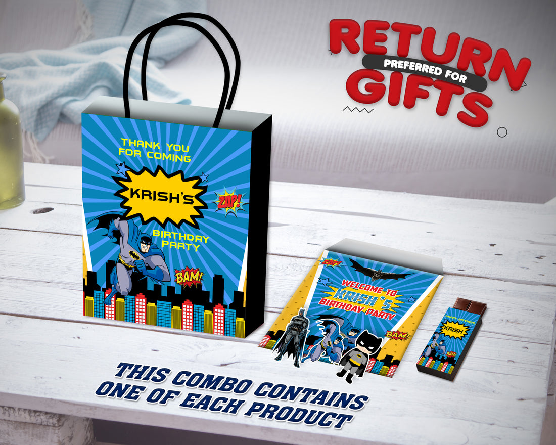 PSI Batman Theme Return Gift Combo