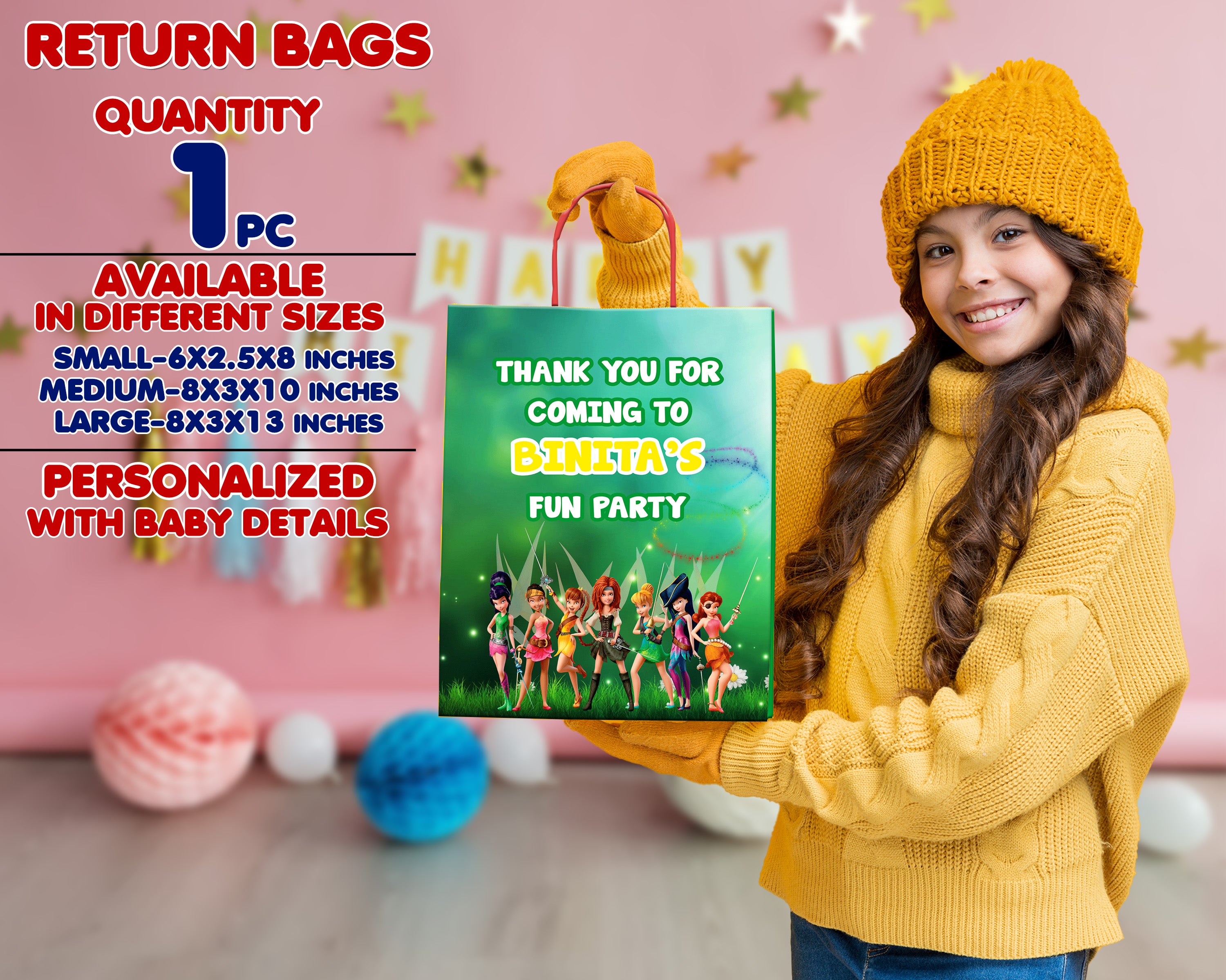 Tinkerbell Theme Return Gift Combo