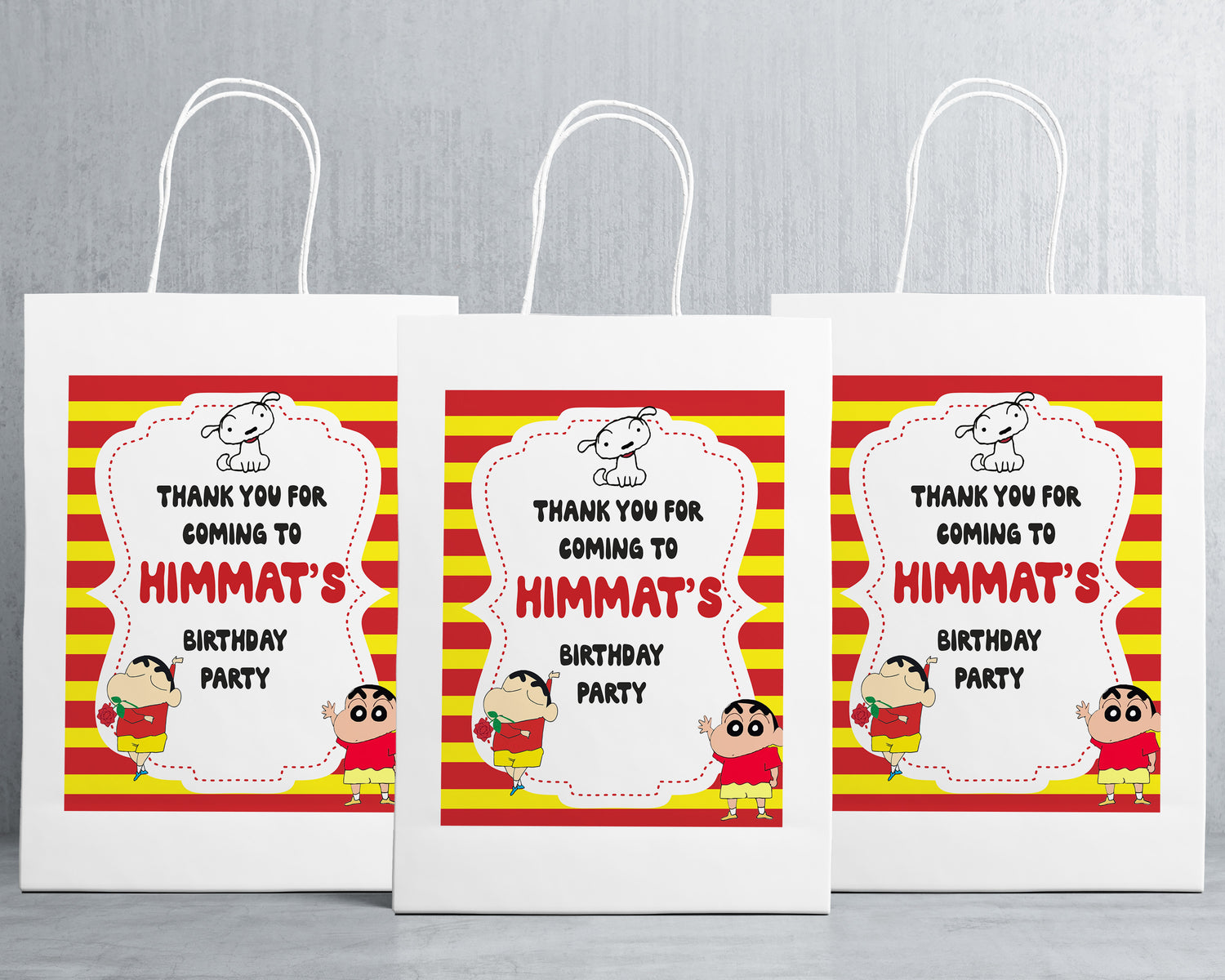 Shinchan Theme Oversized Return Gift Bag - image 1 of 5 | Party Supplies India