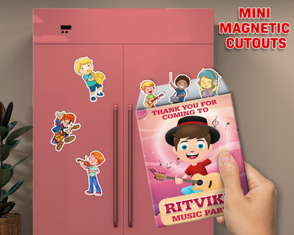 Music Theme Mini Magnetic Return Gift Pack