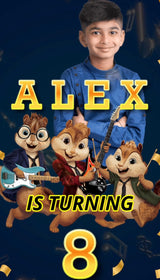 Alvin and the Chipmunks Theme E-Video Invite - image 1 of 4 | Party Supplies India