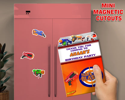 Nerf Theme Theme Mini Magnetic Return Gift Pack