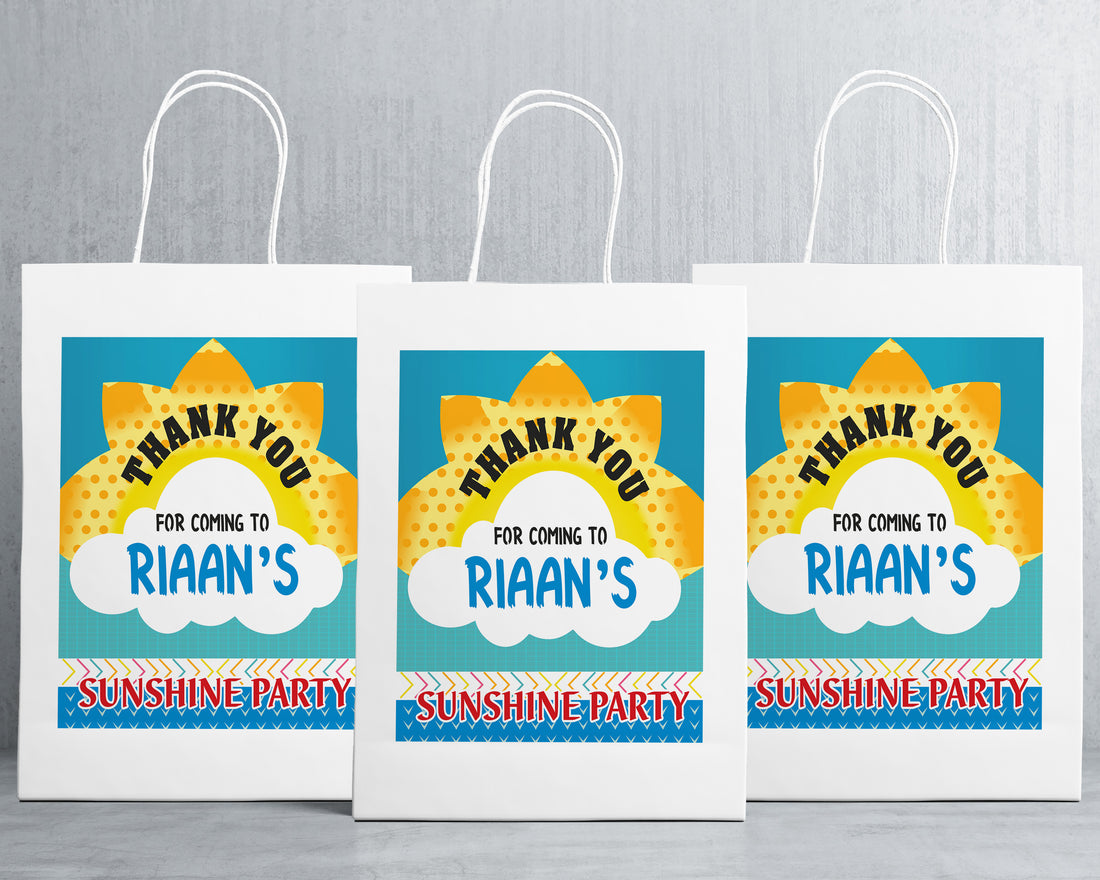 Sunshine Boy Theme Oversized Return Gift Bag