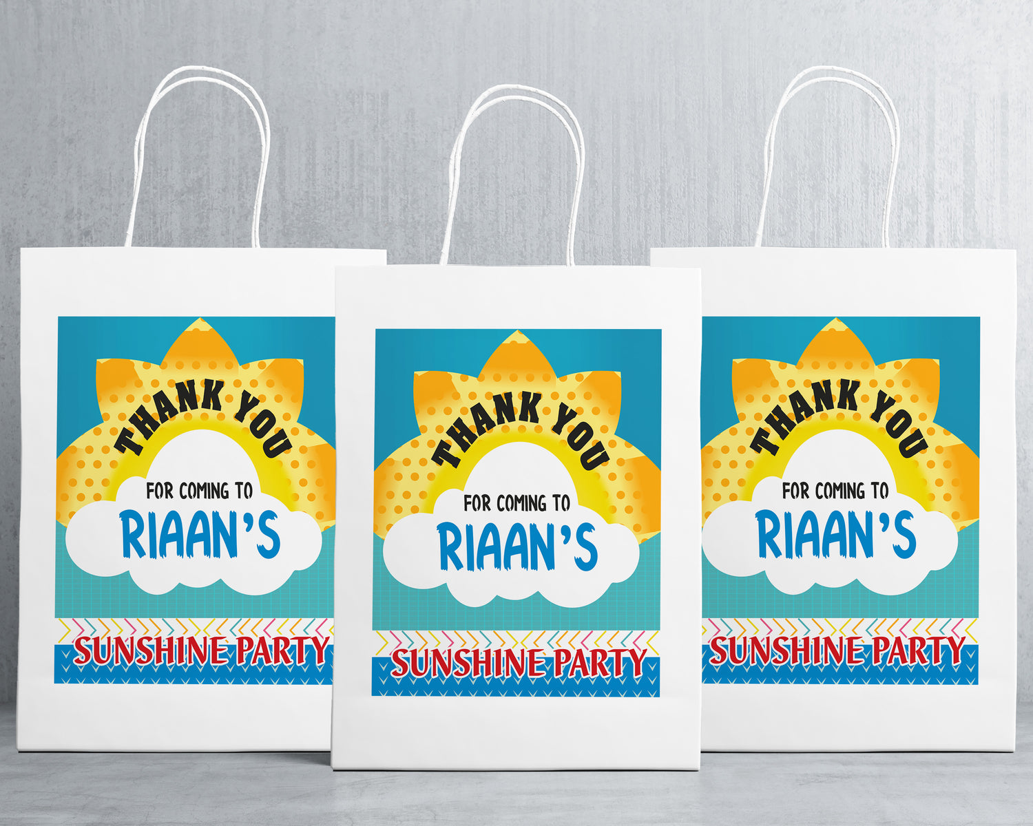 Sunshine Boy Theme Oversized Return Gift Bag - image 1 of 5 | Party Supplies India