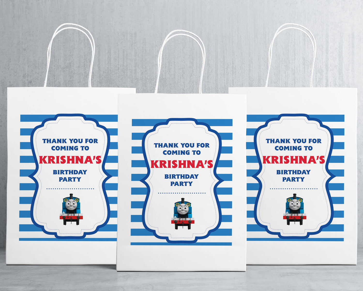Thomas And Friends Theme Oversized Return Gift Bag - image 1 of 5 | Party Supplies India