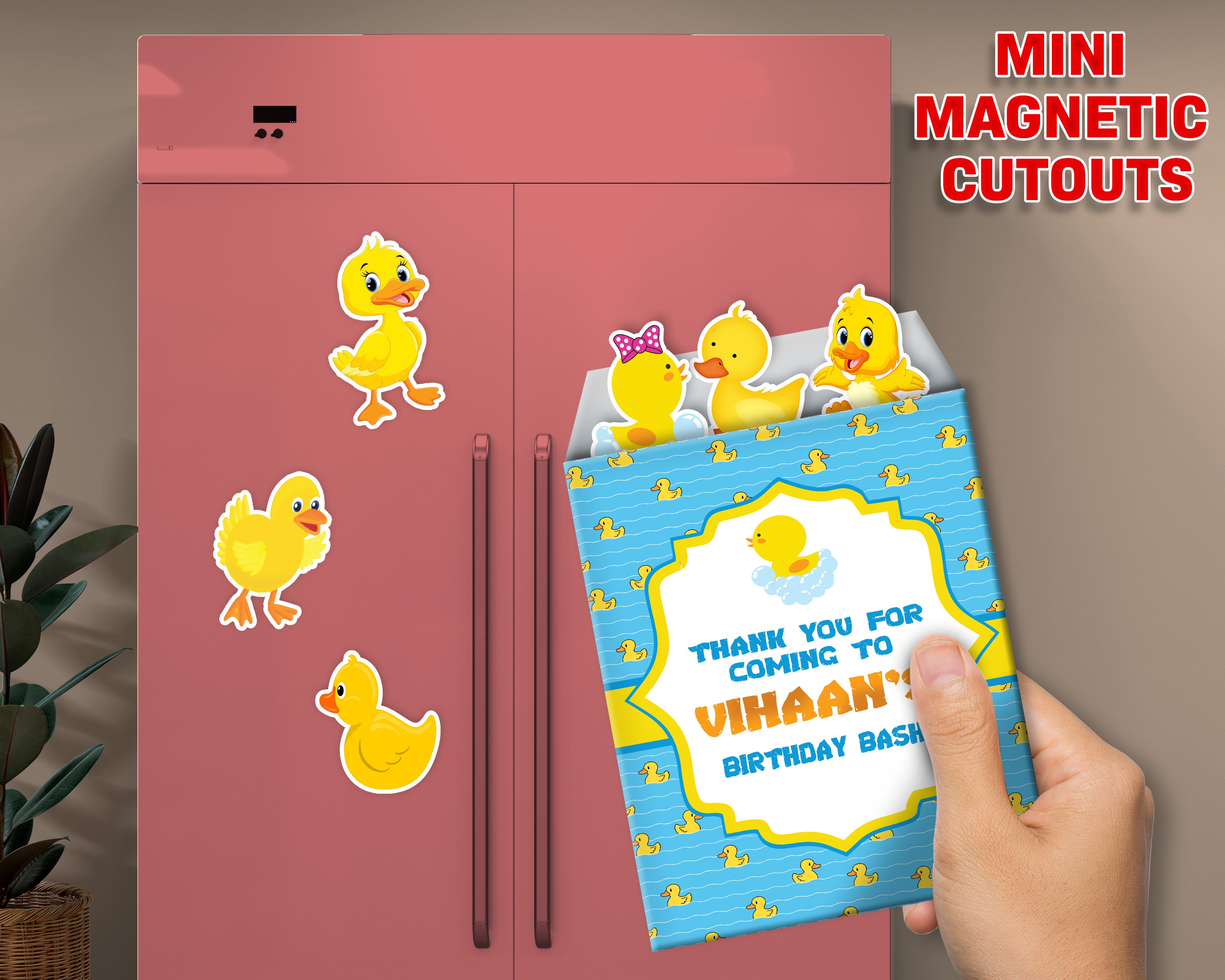 Duck Theme Mini Magnetic Return Gift Pack