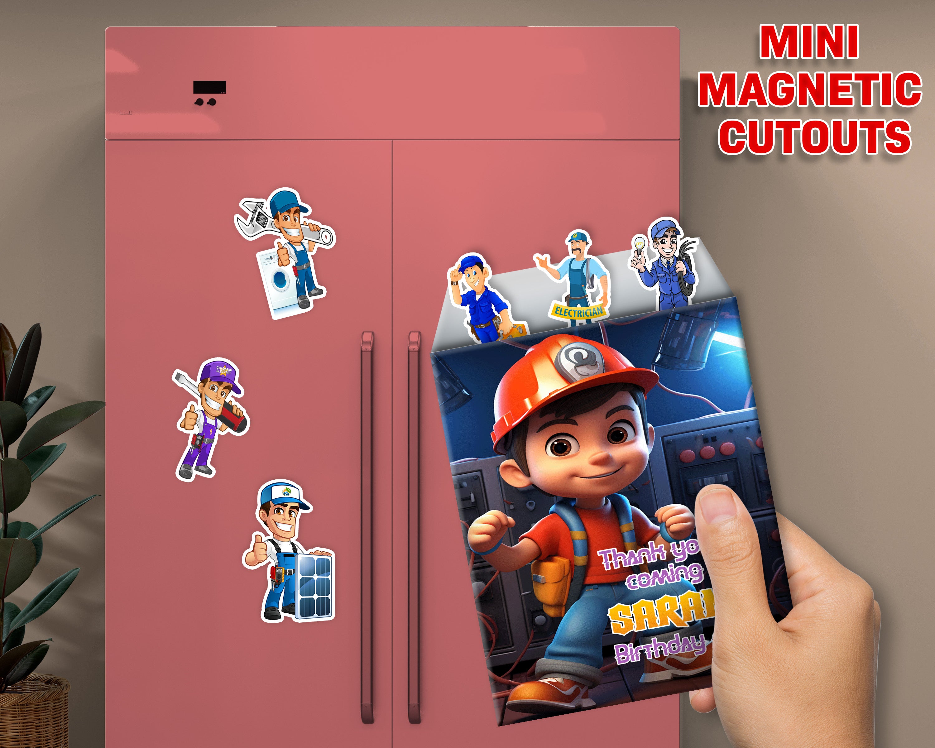 Electrician Theme Mini Magnetic Return Gift Pack